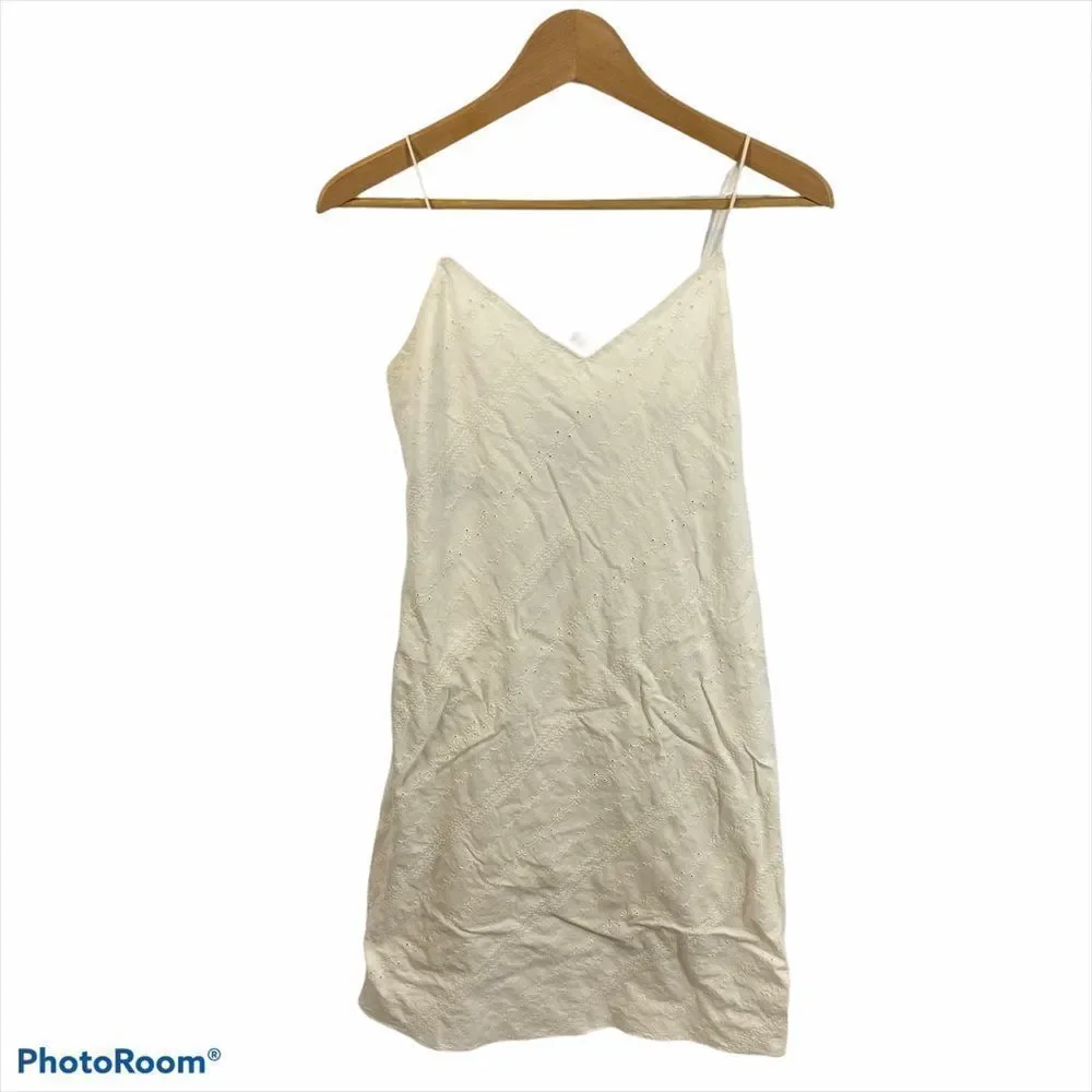 Ralph Ralph Lauren Ivory Eyelet Sleeveless Dress 4